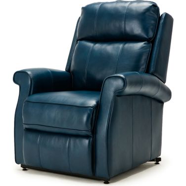 Lehman Traditional Lift Chair In Navy Blue