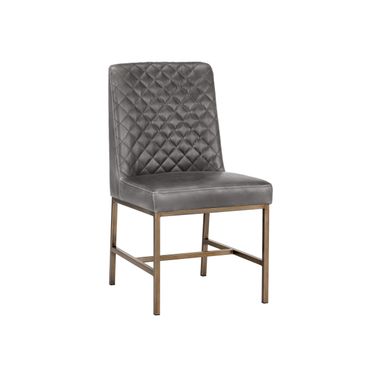 Leighland Dining Chair Set of 2 In Overcast Grey