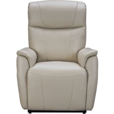 Leighton Power Lift Recliner with Power Head Rest and Power Lumbar In Cream