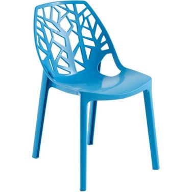 Modern Cornelia Dining Chair In Blue