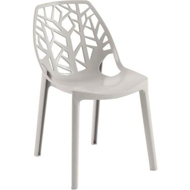 Modern Cornelia Dining Chair In Grey