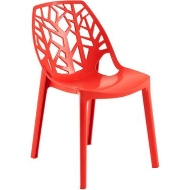 Modern Cornelia Dining Chair In Red