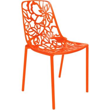 LeisureMod Modern Devon Aluminum Chair DC23OR
