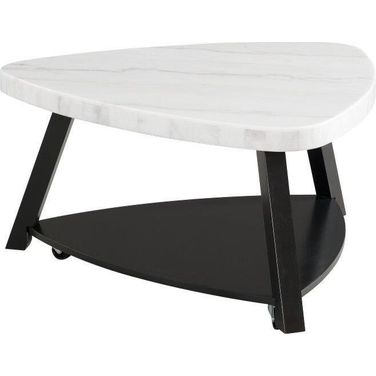 Lena White Marble Coffee Table