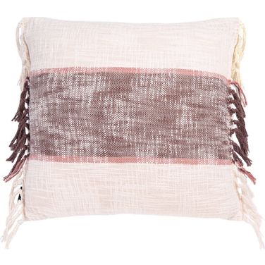Lencia Pillow in Beige and Grey