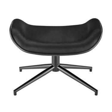Lennart Ottoman In Black