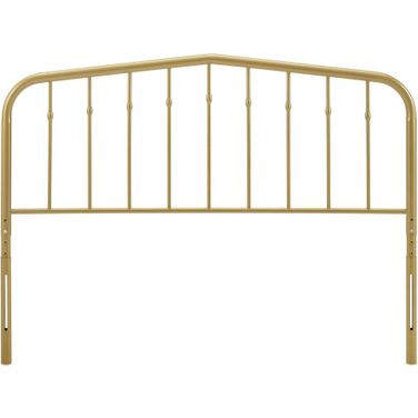 Lennon Twin Metal Headboard In Gold