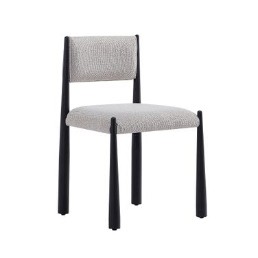 Lennor Boucle Metal Side Chair Set of 2 In Champagne