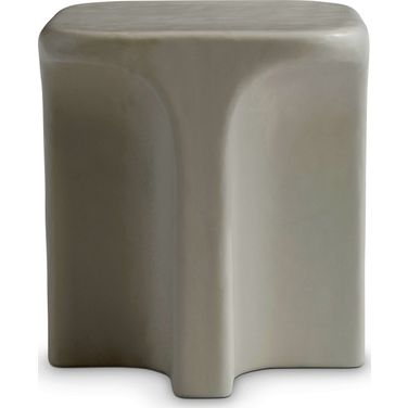 Lennox Outdoor Side Table In White