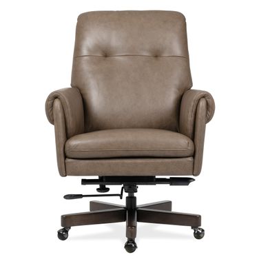 Lenora Swivel Tilt Executive Chair In Brown