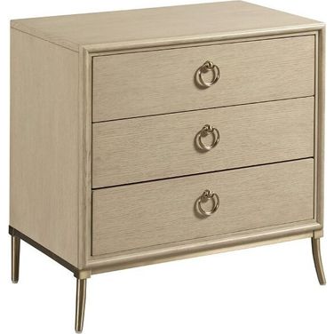 Lenox Seneca Alabaster Bedside Nightstand