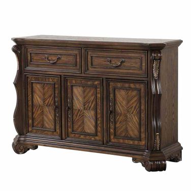 Leovanni Sideboard In Dark Brown