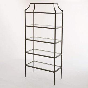 Lescot Etagere In Black