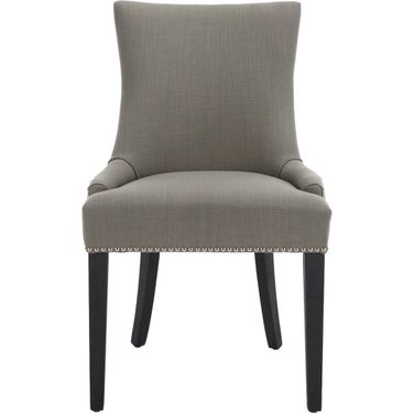 Lester Granite Dining Chair with Silver Nailhead Detail Set of 2