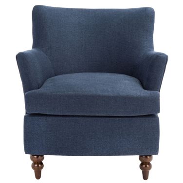 Levin Accent Chair in Navy