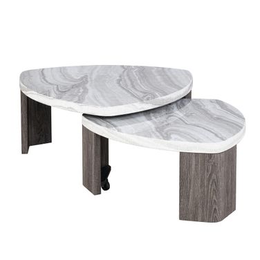 Levis Nesting Cocktail Table In Black