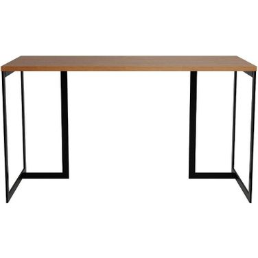 Lexington 53.15 Desk With Metal Base In Maple Cream
