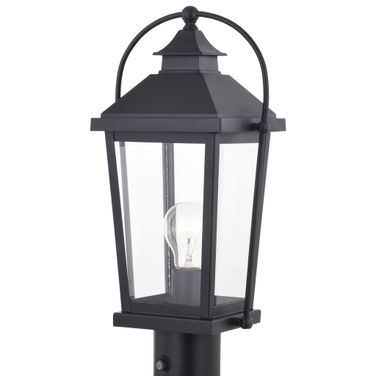Lexington 7.75 Inch Outdoor Post Light In Textured Black