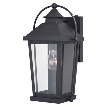 Lexington 7.75 Inch Outdoor Wall Light In Textured Black