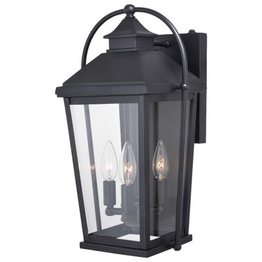 Lexington 9.5 Inch Outdoor Wall Light In Textured Black