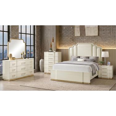 Lexington Bedroom Set In Beige