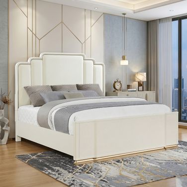 Lexington King Bed In In Beige