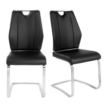 Lexington Side Chair Set of 2 In Black