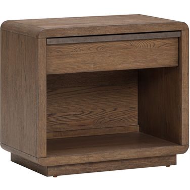 Liam 1 Drawer Nightstand In Hearth Stone