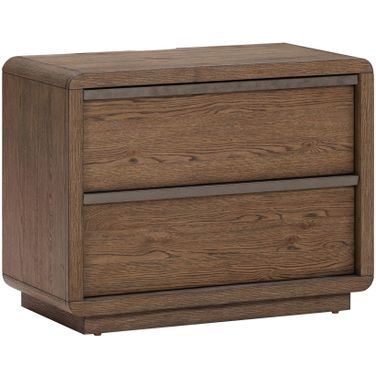 Liam 2 Drawer Nightstand In Hearth Stone