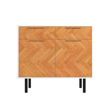 Liam Sideboard In White and Wood
