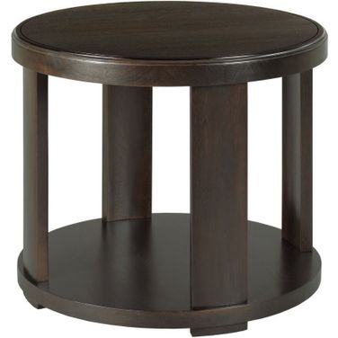 Libby Langdon Oakleigh End Table In Dark Sable