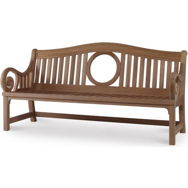 Thomas O'Brien Library Mahogany House Bench In Natural