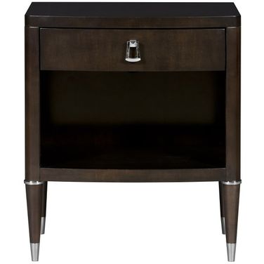 Lillet One Drawer Nightstand In Brown