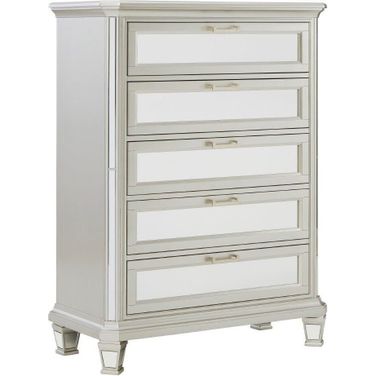 Lindenfield Silver Five Drawer Chest