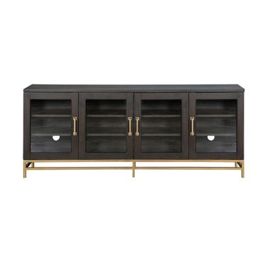 Lindon Dark Small Console In Coffee Bean