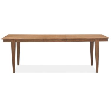 Lindon Extendable Rectangular Dining Table In Belgian Wheat