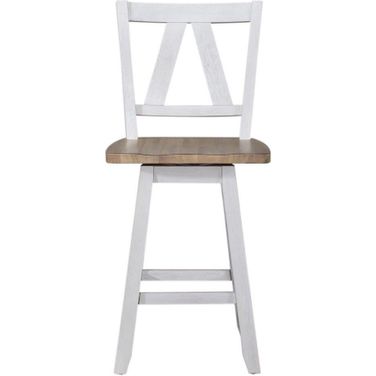 Lindsey Farm Counter Height Swivel Chair Rta Set Of 2