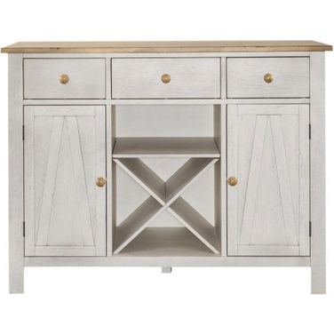 Lindsey Farm Server In White