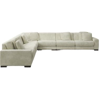 Lindyn 7-Piece Sectional In Ivory
