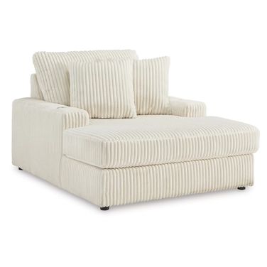 Lindyn Chaise In Ivory