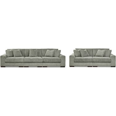 Lindyn Living Room Set In Fog