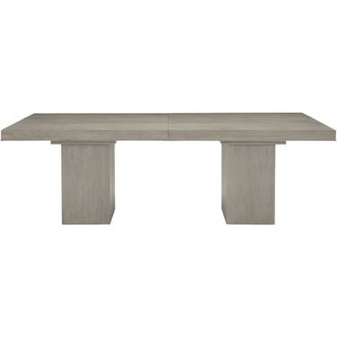 Linea Rectangular Dining Table in Cerused Greige