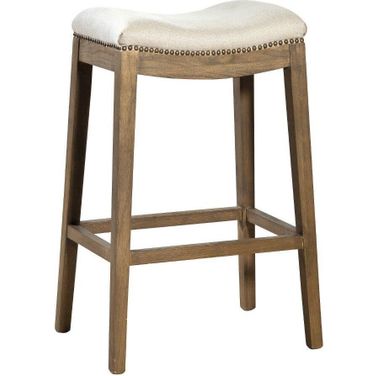 Linen Counter Stool