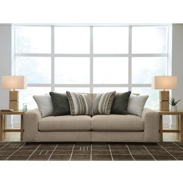 Linenhause 2-Piece Sectional Loveseat In Dune