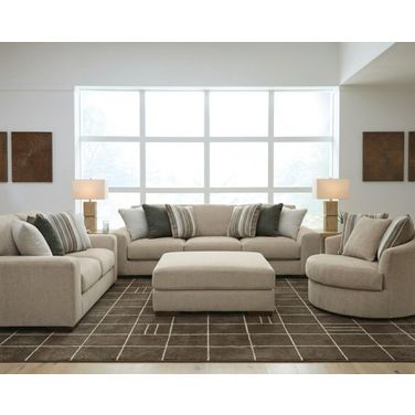Linenhause Living Room Set In Dune