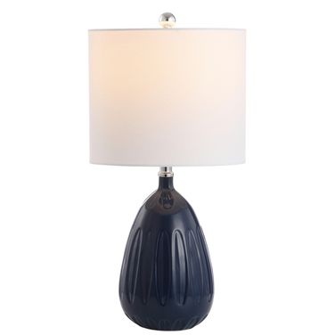 Linnett Navy Table Lamp