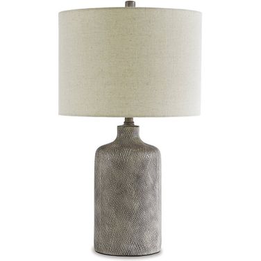Linus Black Ceramic Table Lamp