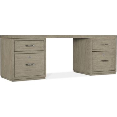 Linville Falls 84 Inch Desk With Two Files