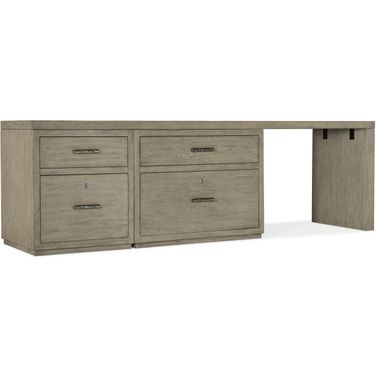 Linville Falls 96 Inch Desk With File And Lateral File