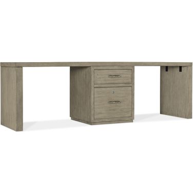 Linville Falls 96 Inch Desk With One Centered File